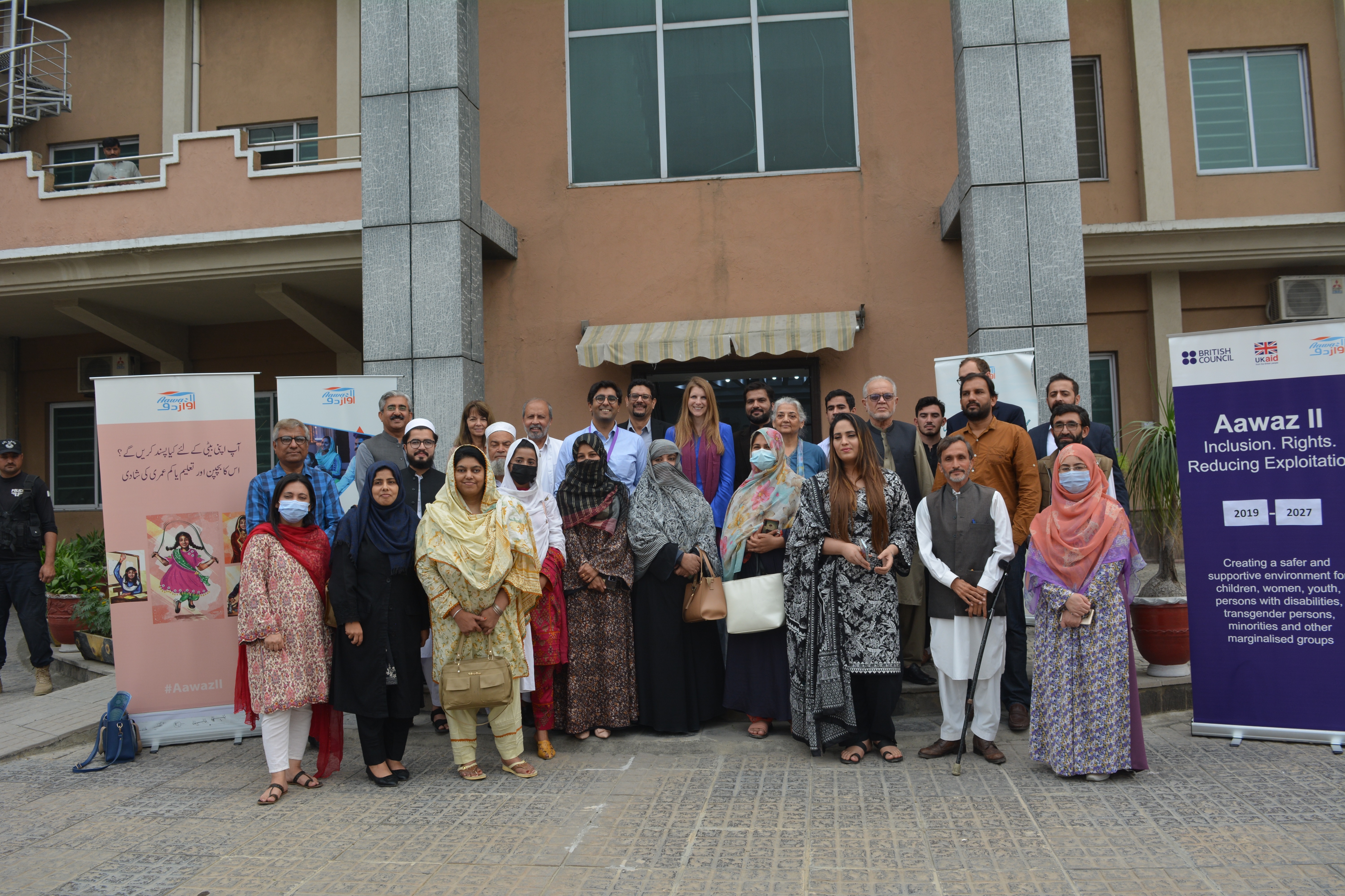 Birtish High Commissioner Visit Aawaz II NRSP (2)